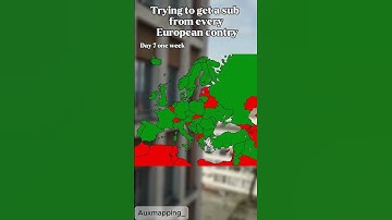 Trying to get a sub from every European country day 7 #europe
