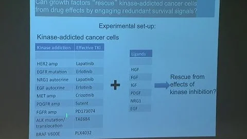 Jeffrey Settleman, Ph.D., The Many Flavors of Resi...