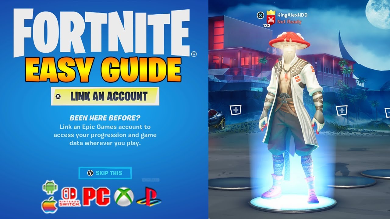 How to CREATE A FORTNITE ACCOUNT ON PC (EASY METHOD) 