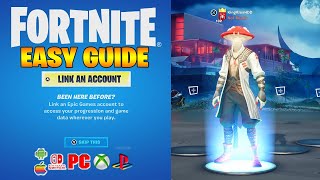 HOW TO CREATE AN EPIC GAMES ACCOUNT IN FORTNITE (EASY GUIDE)