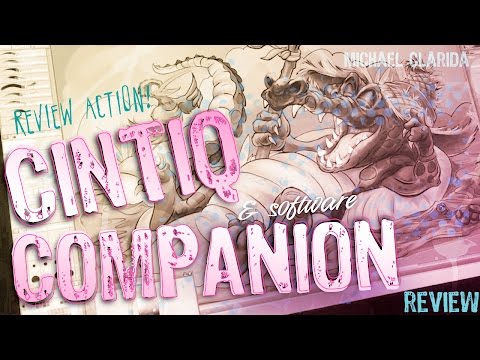 Wacom Cintiq companion review from an illustrator! Short software review of Clip studio paint pro!