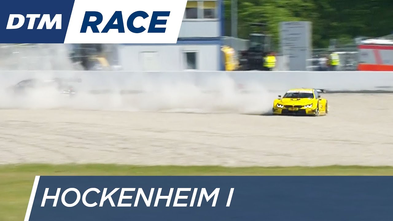 Crash Glock vs Juncadella - DTM Hockenheim 2016