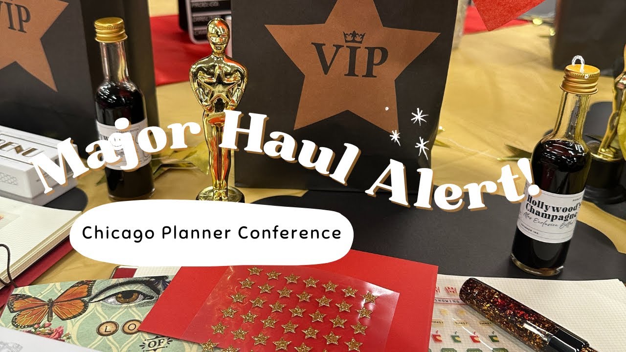 Chicago Planner Conference Stationery Haul | Minimal, Neutral + Functional Finds