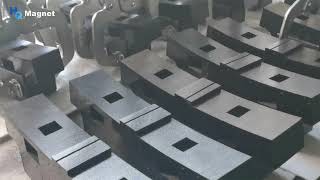 Neodymium magnets assembling for wind power generator