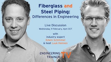 EngineeringTrainerTV – Fiberglass and Steel Piping: Differences in Engineering
