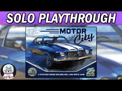 Motor City - Solo Playthrough