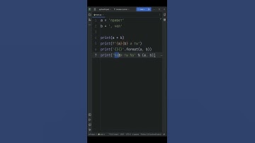 Как объединить строки в Python?