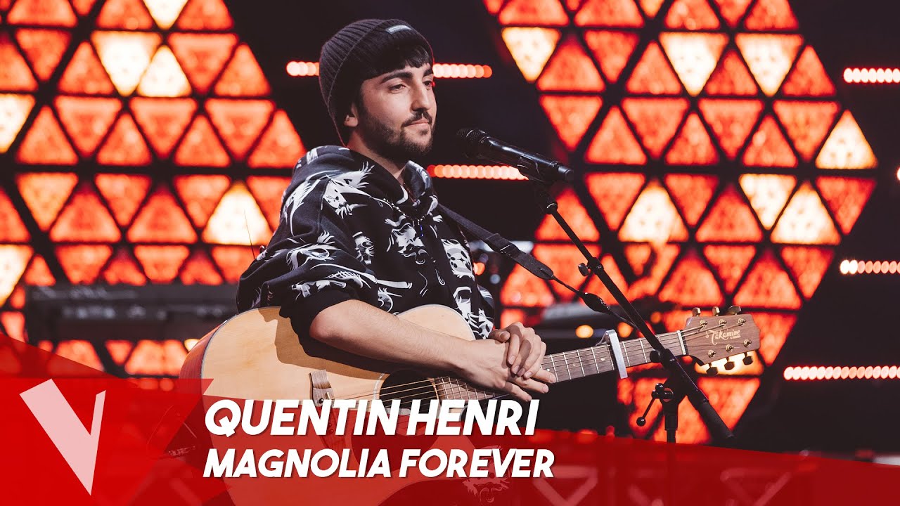 Claude François - 'Magnolia for ever' ● Quentin Henri | Blinds | The Voice Belgique Saison 9