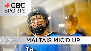 PWHL Mic'd Up: 'Who hired this DJ?', Emma Maltais in first-ever PWHL game warmup | CBC Sports