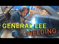 1969 Dodge Charger Restoration - General Lee --door weld--