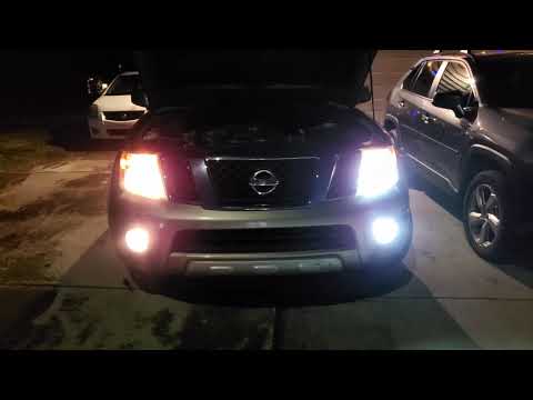 2008 Pathfinder LE V6 LED Bulb Replacement, Headlight, Fog light, Turning Signal