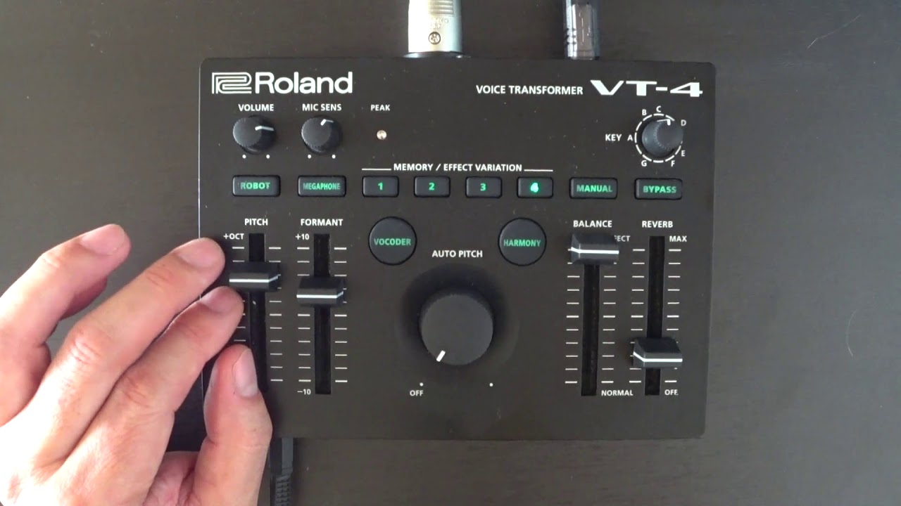 Roland「VT-4」AV Watch -female - YouTube