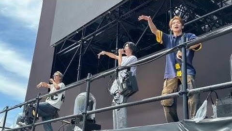 平野紫耀がNumber_i『ROCK IN JAPAN FESTIVAL 2024』ショットを公開「最高でした！」