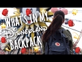 Whats in my disneyland backpack  simplymaci