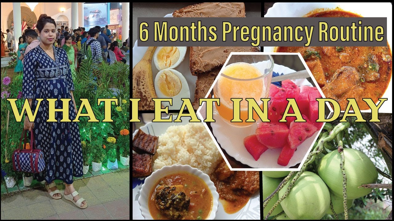 What I Eat In A Day 😋 6th Months Pregnancy pregnancy YouTube