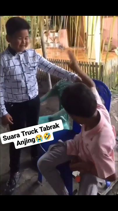 suara asli truk nabrak anjing || meme suara asli viral tik tok