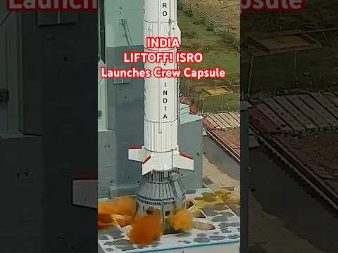 LIFTOFF! ISRO Launches