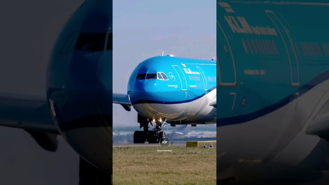 The Royal Dutch Airlines "KLM" 😍 