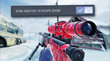 This is why you should use Sync Ads FOV to Scope Zoom