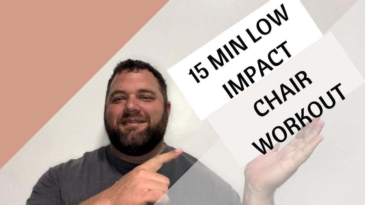 15 MIN LOW IMPACT CHAIR WORKOUT BEGINNER CHALLENGE - DAY 4 - YouTube