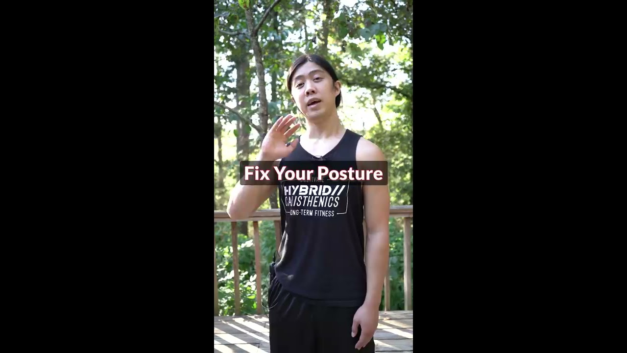 Fix Your Slouching Posture 