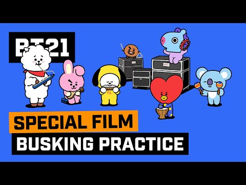 [BT21] Busking Practice