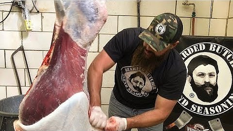The BEST how to skin a deer video by The Bearded Butchers!