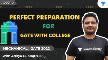 PERFECT PREPARATION FOR GATE  WITH COLLEGE ! BY ADITYA GUPTA SIR ( EX-IES )