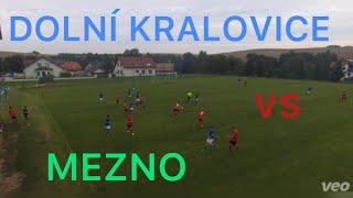 SESTŘIH ZÁPASU DOLNÍ KRALOVICE vs MEZNO