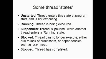 CSC 253 Lesson 5 - Multi-threading Concepts
