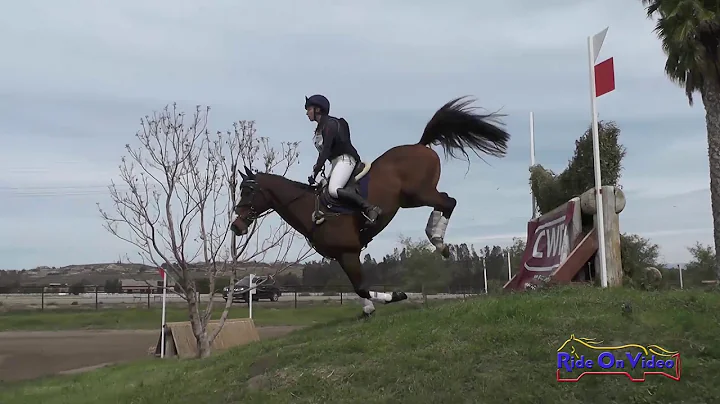 076XC Sarah Ertl on Utah B CIC1* Cross Country Gal...