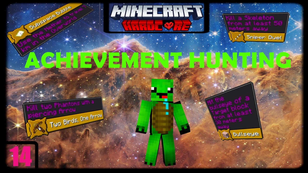 ACHIEVEMENT HUNTING! Minecraft Hardcore Survival Lets Play (Episode