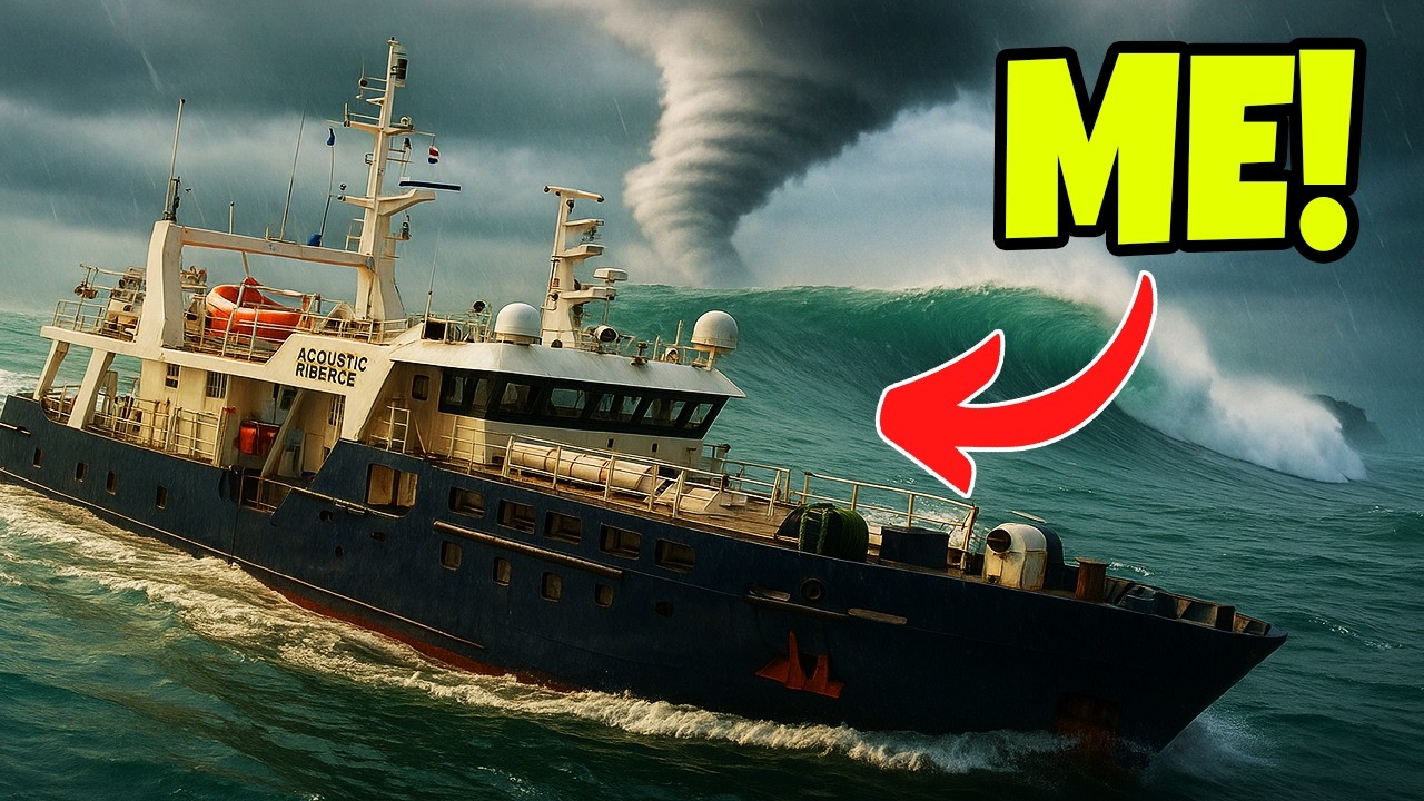 Storm Chasing IN A CRUISE SHIP! | Stormworks Sinking SURVIVAL