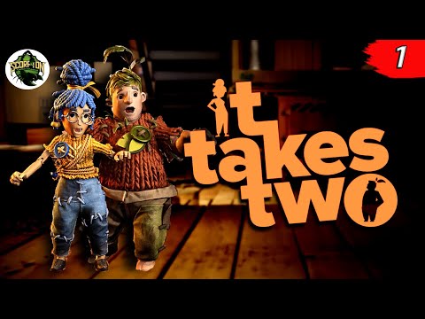 Видео: Кооперативное прохождение игры It Takes Two (PC). Часть 1.