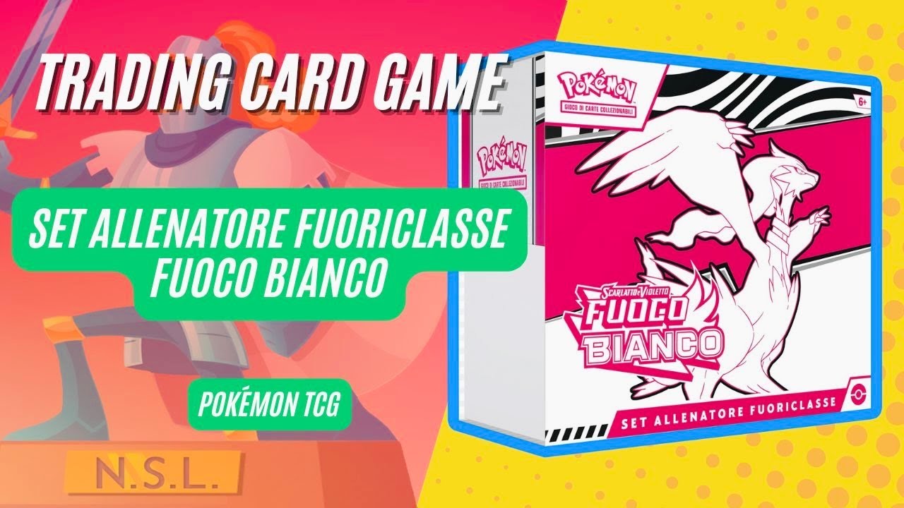 Pokémon TCG • Set Allenatore • Fuoco Bianco - YouTube