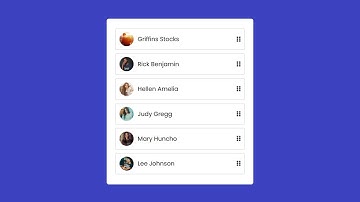 Drag and Drop Sortable List in HTML CSs & JavaScript   Draggable List in JavaScript