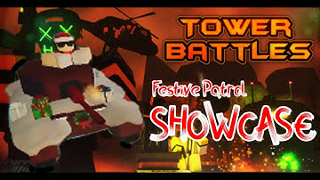 Tactical Sleigh Patrol Showcase | Tower Battles