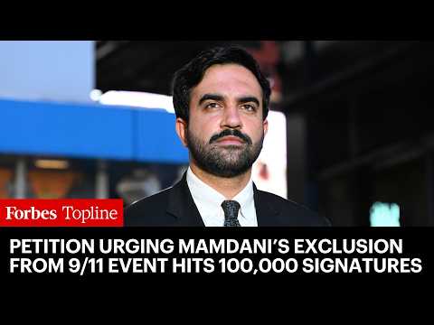 Petition Urging Mamdani’s Exclusion From 9/11 Event Hits 100,000 Signatures