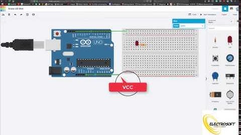 Simple Arduino LED Blink Using Tinkercad