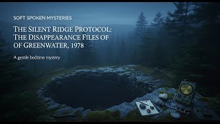 The Silent Ridge Protocol: The Disappearance Files of Greenwater, 1978