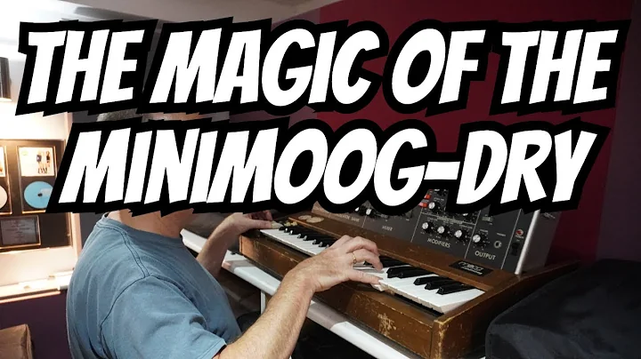 The Magic of MiniMoog Model D: A Vintage 1978 Masterpiece