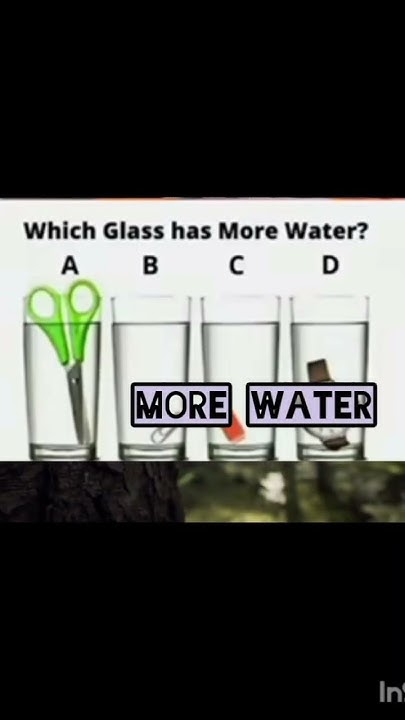 which-glass-has-more-water-youtube-comment-answer-sports-music