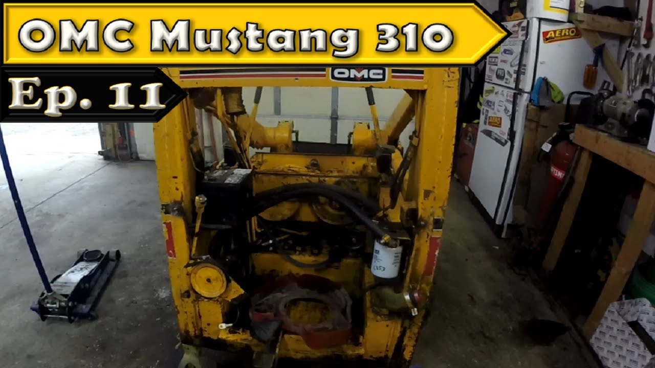 OMC Mustang 310 Skid Steer No Spark No Charge YouTube