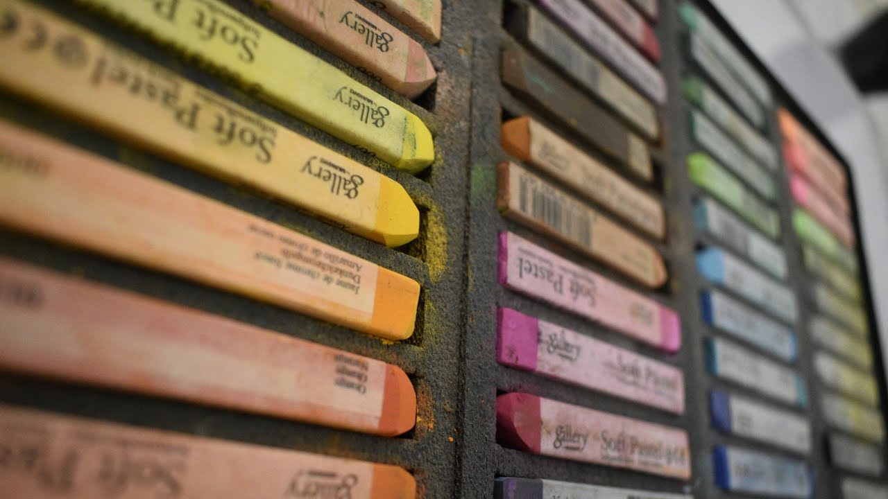 Dry Pastels and soft pastels YouTube
