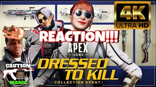 Reacting to APEX LEGENDS Dressed To Kill COLLECTION EVENT!!! (Horizon Heirloom, SEER NERF & more)
