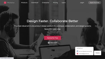Website landing page design using html css and javascript | video popup