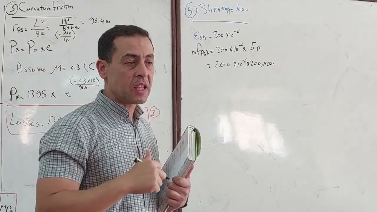 Losses in pre-Stressing steel -5