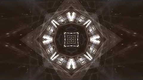 Free Background, Kaleidoscope, Geometry, Space, Futuristic, Fractal, Lights, Abstract Animation HD