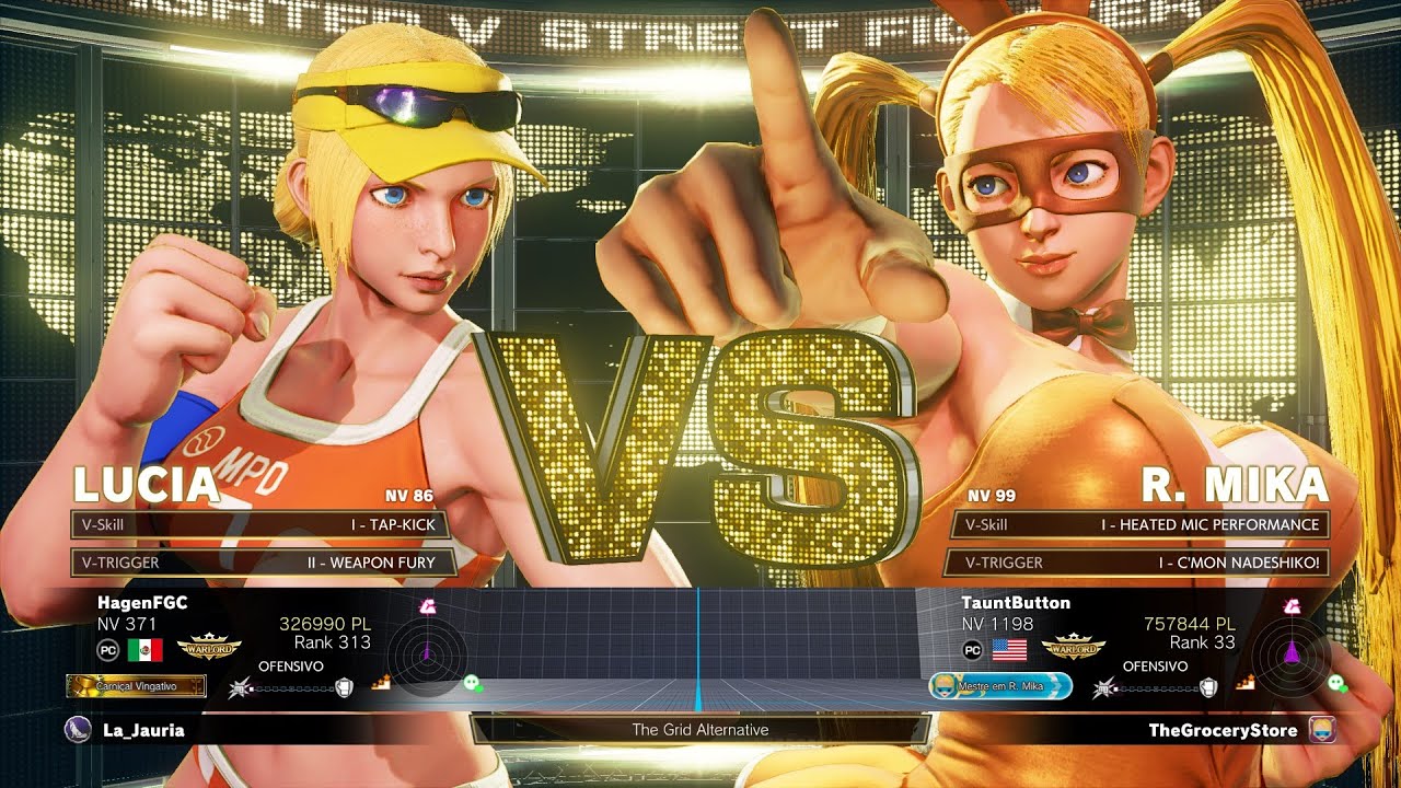 SFV Champion Edition 🔥 HagenFGC (LUCIA) Vs TauntButton (R. MIKA) 🔥 Online Match's 05-24-2023