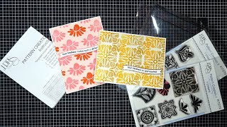 LDRS Creative 'Pattern Creator' Stamps & Template Bundle Review Tutorial! So Cool!